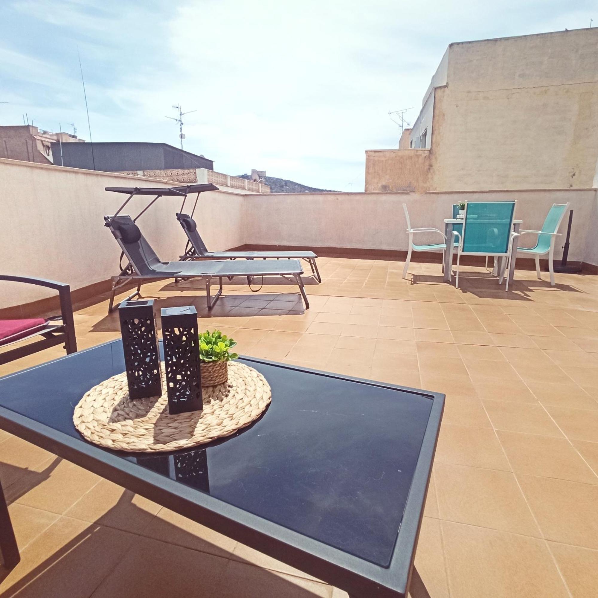 Апартаменты Avenida Principal - Gran Terraza Con Parking - By Aloha Palma Агилас Экстерьер фото