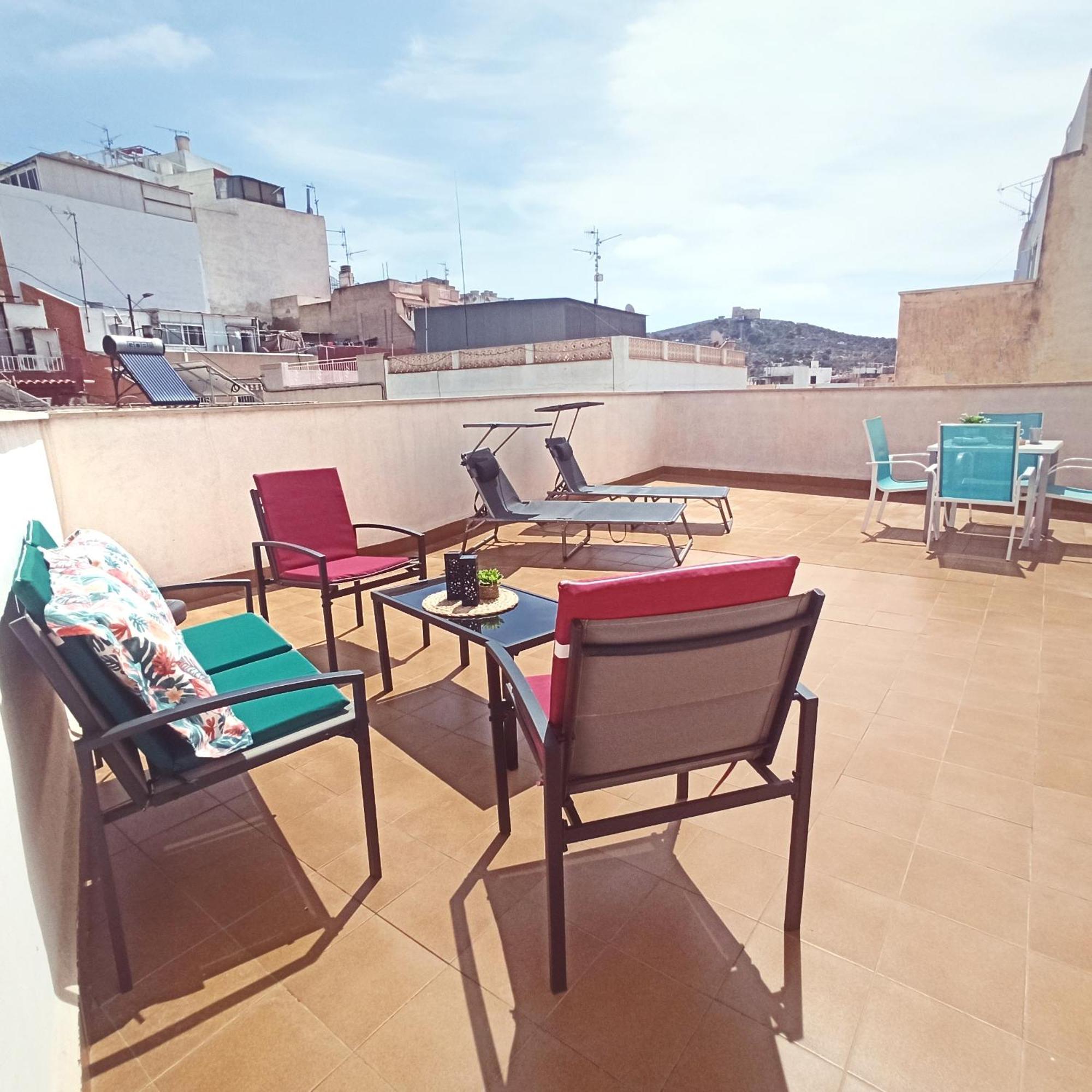 Апартаменты Avenida Principal - Gran Terraza Con Parking - By Aloha Palma Агилас Экстерьер фото